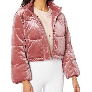 Alo Velvet Puffer Jacket
